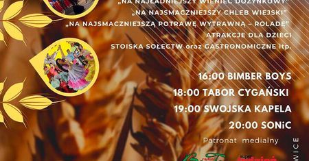 Dożynki Gminy Leśniowice 2019. Dla publiczności wystąpi SONiC