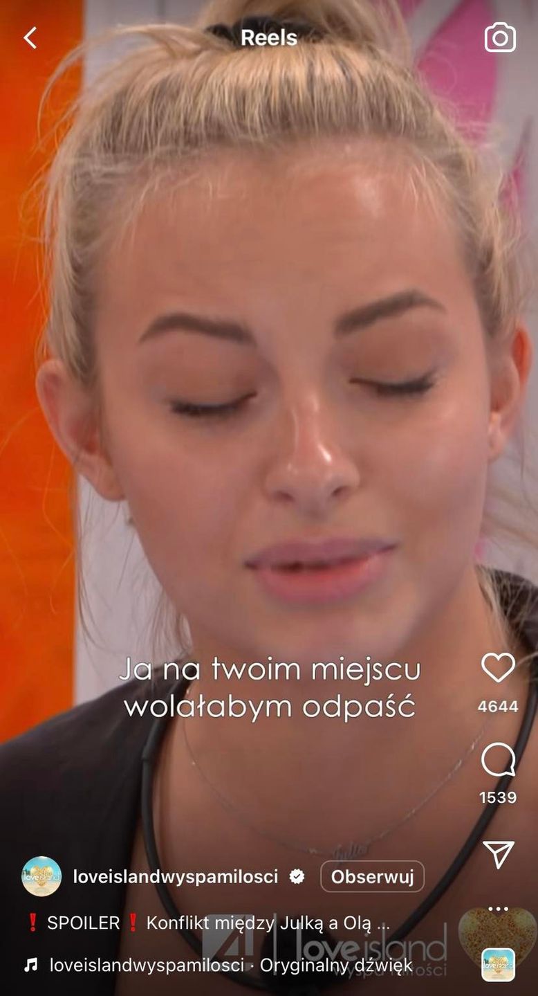 Konflikt w "Love Island"