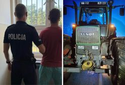 Niebywałe sceny. Tak uciekali z przyczepą pełną obornika