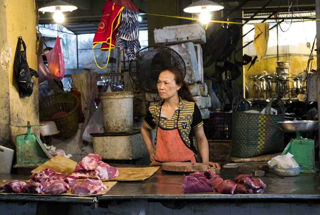 Nadal na targowych placach w Hanoi można kupić psie i kocie mięso. Ta sytuacja ma się stopniowo zmieniać. Władze miasta zawarły umowę z organizacjami broniącymi praw zwierząt (Wikimedia Commons)