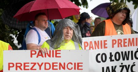 Blokada drogi na Hel. Rybacy skończyli protest