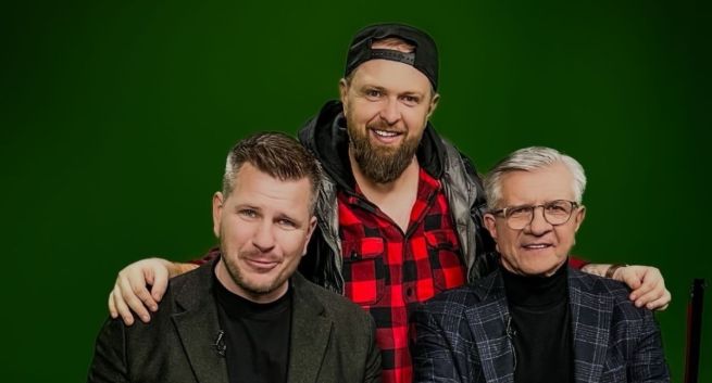 Nadawca Anteny HD z nowym studiem. Będzie program z Zygmuntem i Filipem Chajzerami