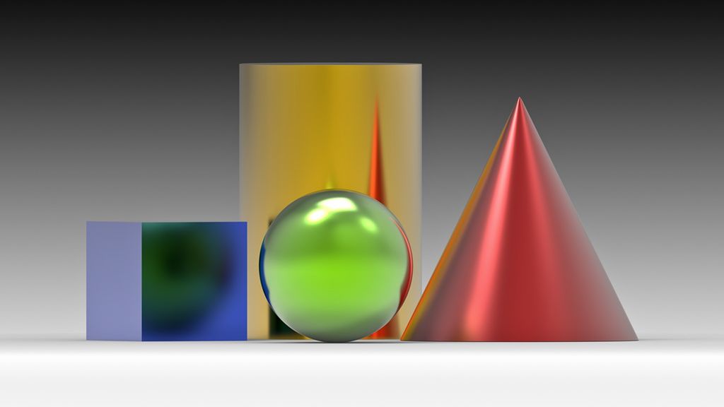 Figury geometryczne to m.in. kwadraty, koła i trójkąty