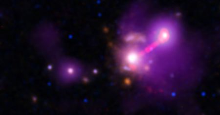Samotna galaktyka, która pochłonęła sąsiadów, zarejestrowana przez NASA