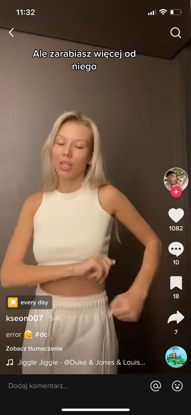 Ksenia zarabia więcej od Leona Myszkowskiego