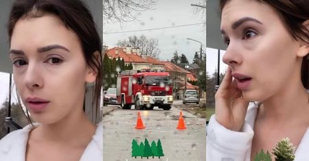 Klaudia Halejcio pokazuje zniszczony przez WICHURĘ ogród w swojej willi za 9 milionów: "Uniknęliśmy TRAGEDII" (ZDJĘCIA)