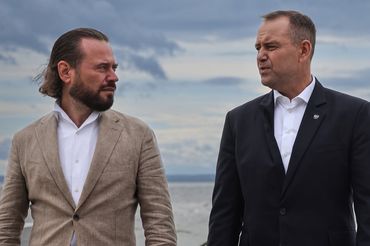 Rozmowa Krzysztofa Stanowskiego z Karolem Nawrockim w Juracie. 