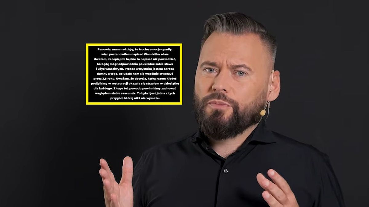 Na zdjęciu Krzysztof Stanowski.