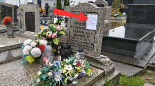 Kartki na grobach w Sosnowcu. Nie oszczędzili nawet żołnierzy AK