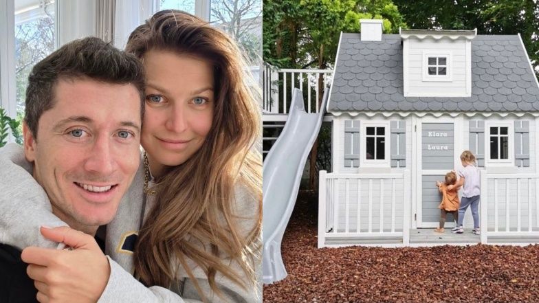 Anna i Robert Lewandowscy sprawili córkom MINI-DOMEK z "pięterkiem u góry"