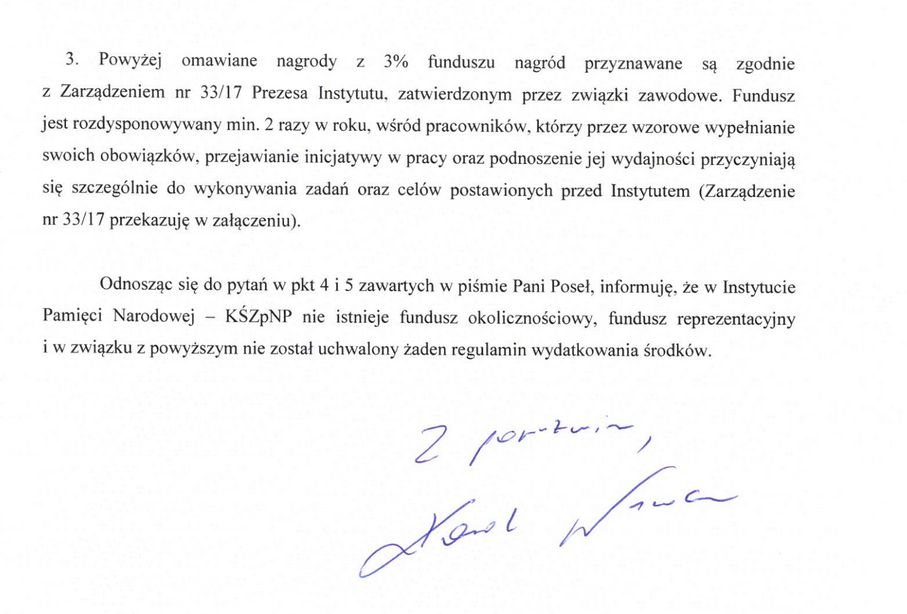 Odpowiedź na interpelację
