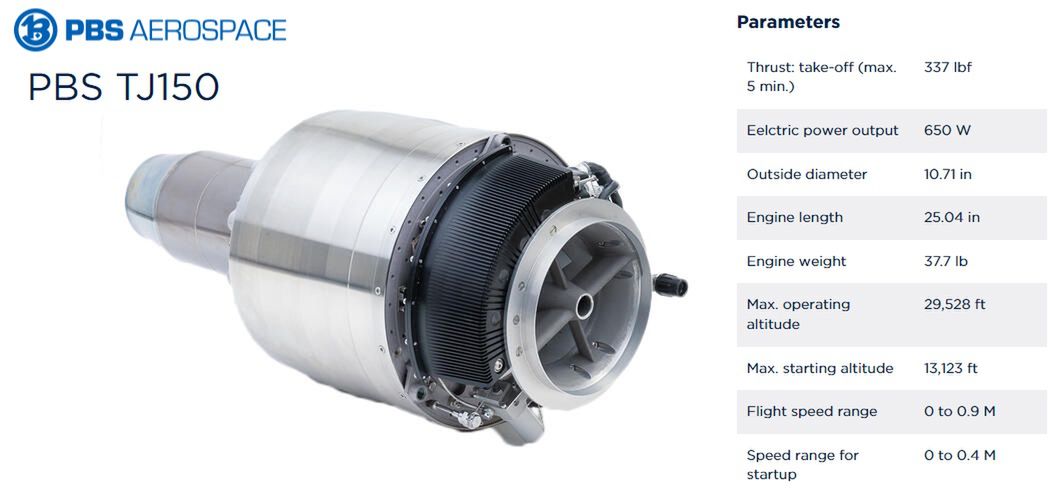 Czeski silnik z drona
