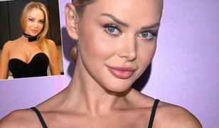 Włożyła mini i wskoczyła na blat. Tak pokazuje luksusowe mieszkanie