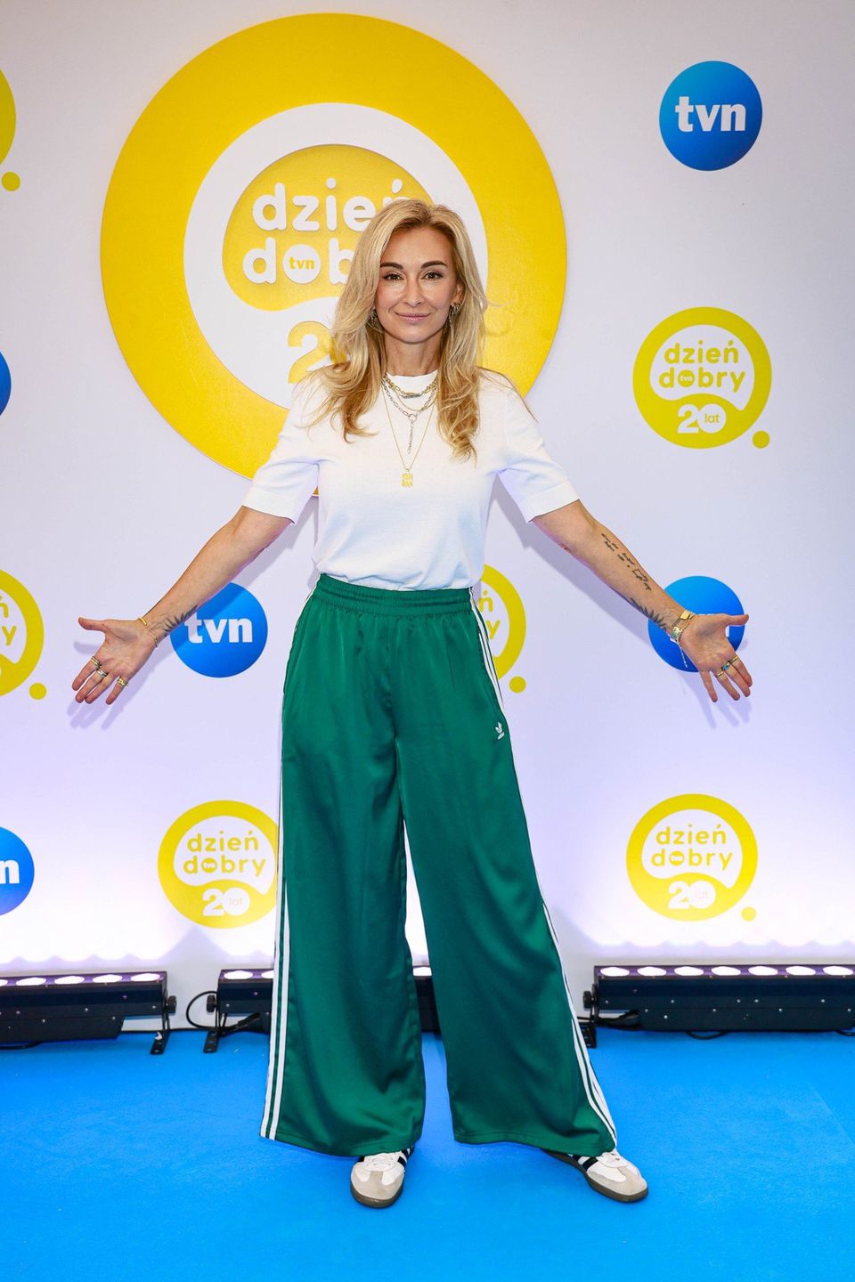 Martyna Wojciechowska lubi casualowy styl.