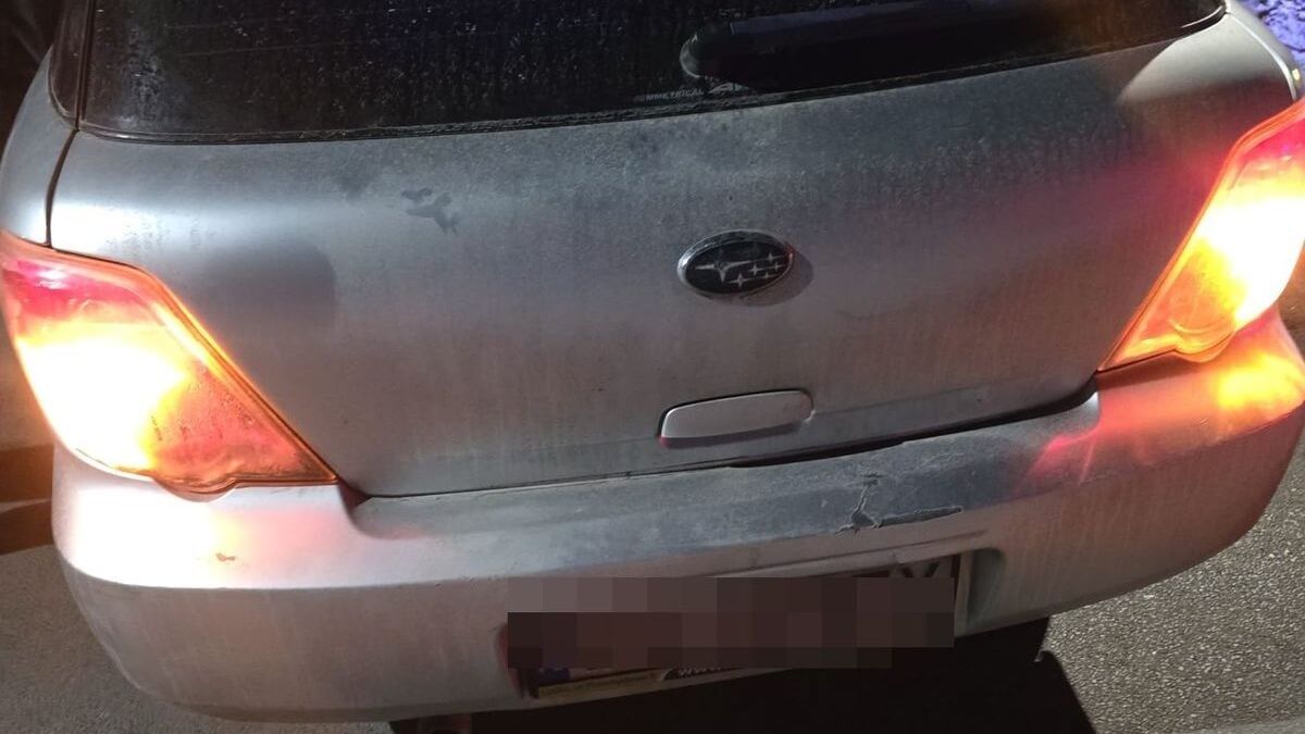 Policjant w czasie wolnym od służby zatrzymał pijanego kierowcę subaru