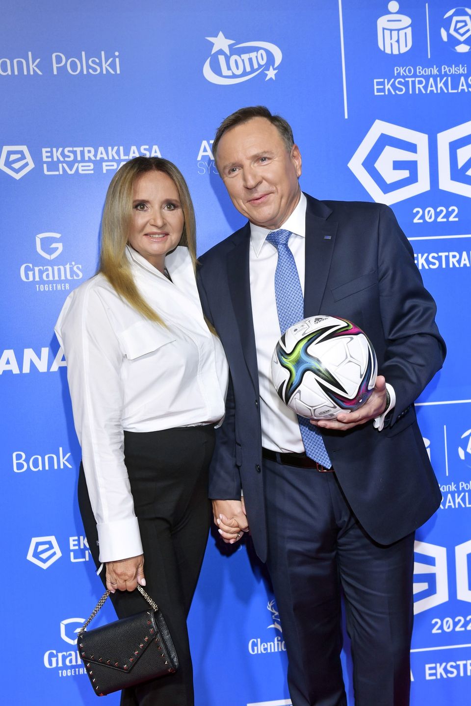 Joanna Kurska bryluje na bankiecie w koszuli od... Małgorzaty Rozenek