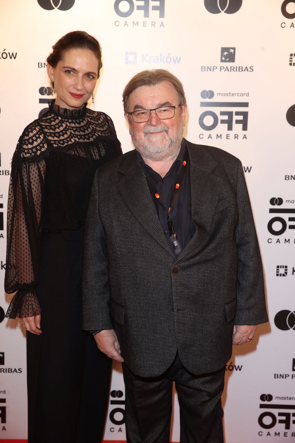 Anna Cieślak i Edward Miszczak na festiwalu Off Camera