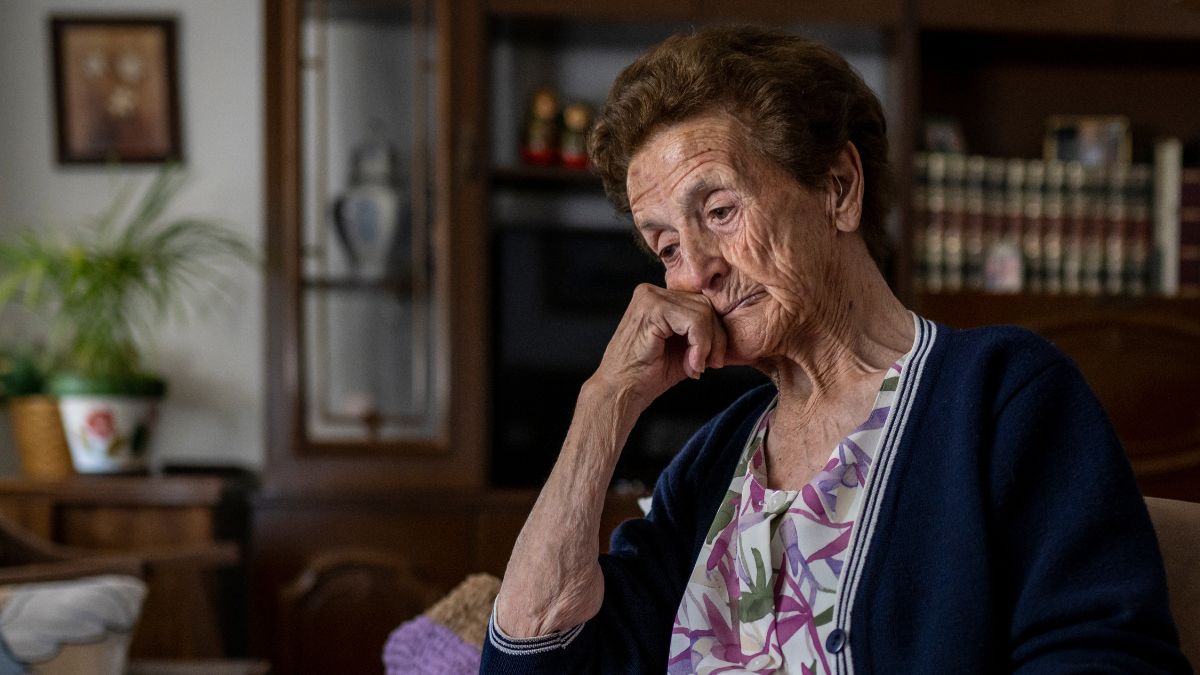 Teściowa po kłótni z synową.