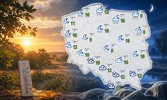 Tylko kilka stopni powyżej zera. Totalny zjazd temperatury w nocy
