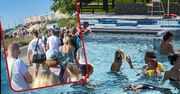 Tłumy szturmują aquapark. Zdjęcie krąży w sieci