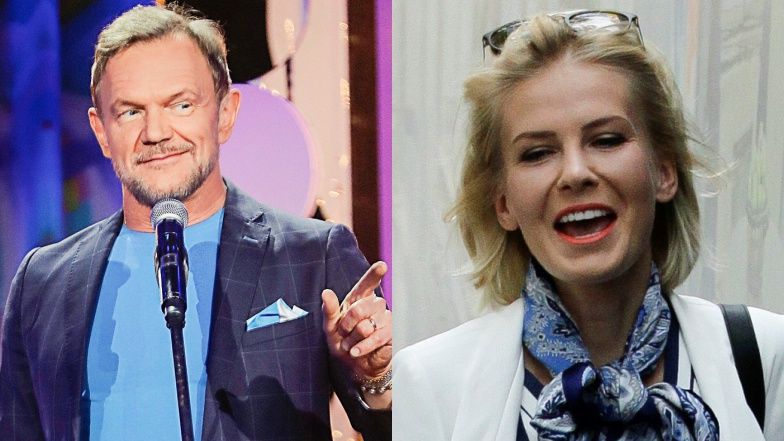 Cezary Pazura komplementuje żonę na starych zdjęciach