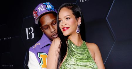 Rihanna na randce z ojcem swojego dziecka. Tym razem zasłoniła brzuch
