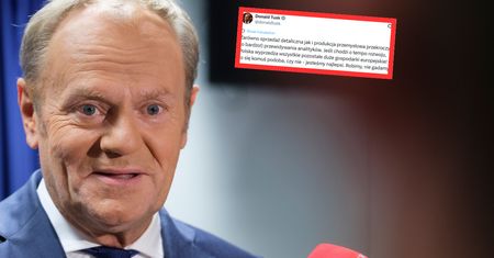 Tusk komentuje dane GUS. "Jesteśmy najlepsi"