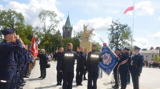 Końskie: Wojewódzkie Święto Policji. Były awanse i odznaczenia