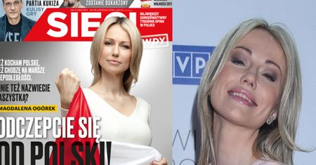 Ogórek z flagą pozuje na okładce u braci Karnowskich. "ODCZEPCIE SIĘ OD POLSKI!"