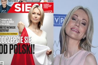 Ogórek z flagą pozuje na okładce u braci Karnowskich. "ODCZEPCIE SIĘ OD POLSKI!"