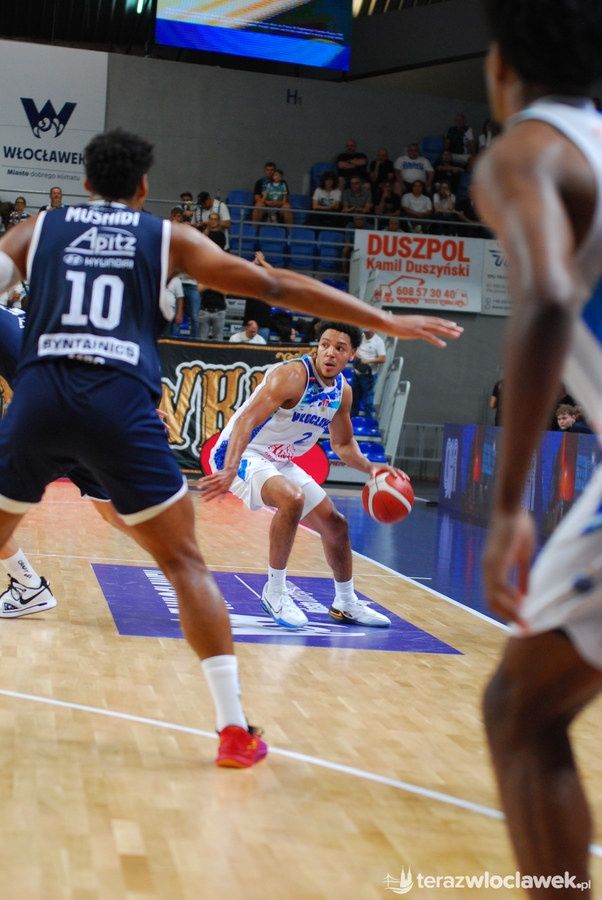 Zacięty mecz Anwilu z Syntainics MBC Weissenfels