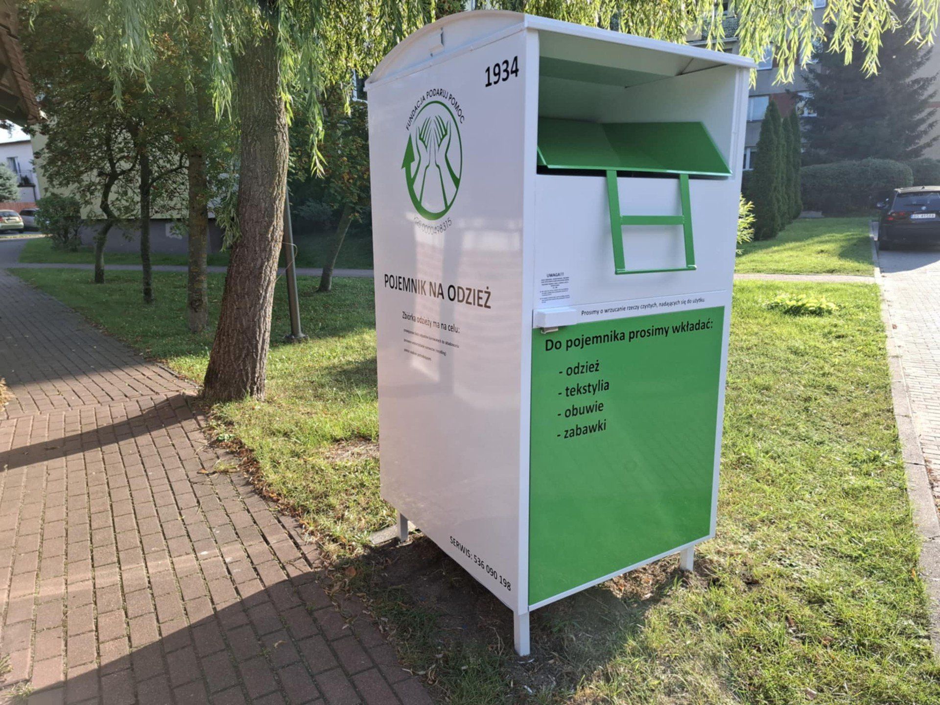 Nowe kontenery pojawiły się na terenie Suwałk