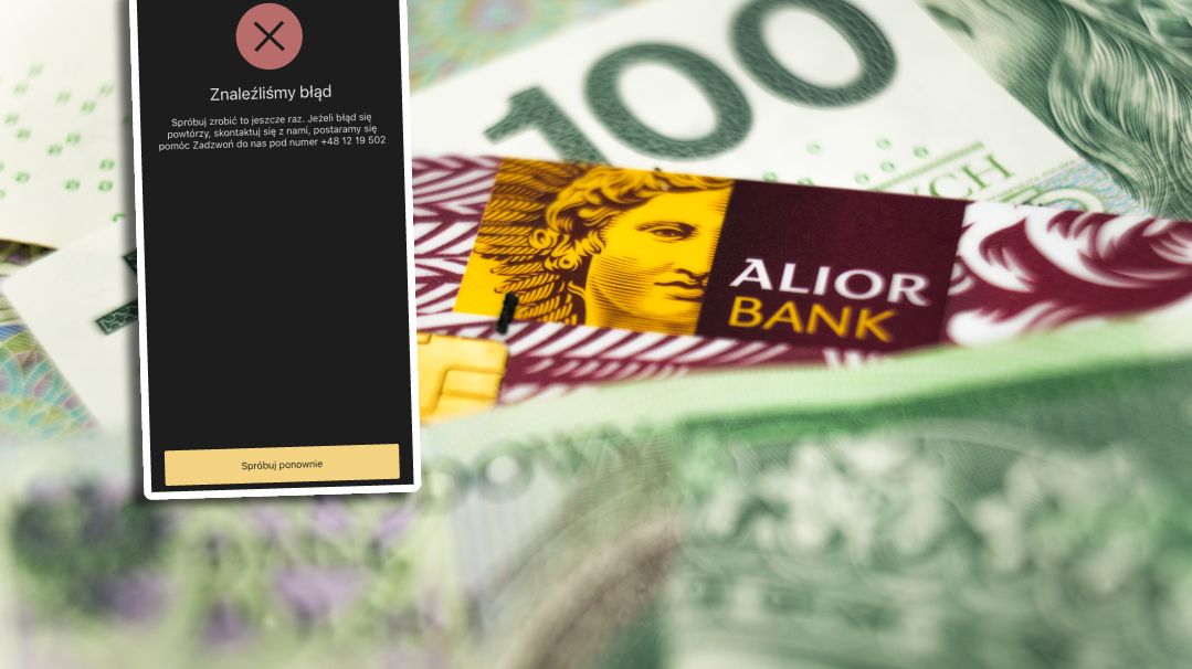 Awaria aplikacji Alior Banku 3 czerwca 2024 r.