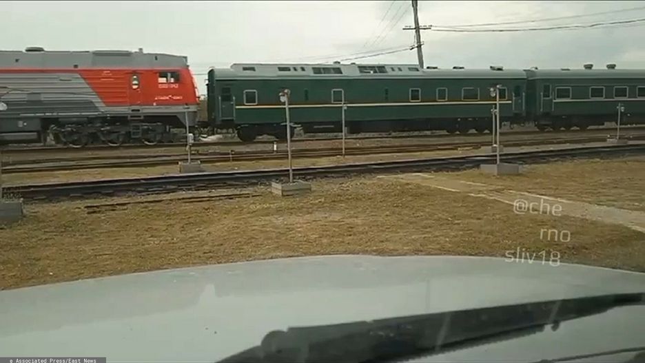 Kim Dzong Un przyjechał pociągiem do Rosji
