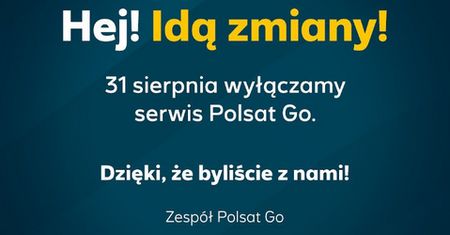 Koniec działalności Polsatu