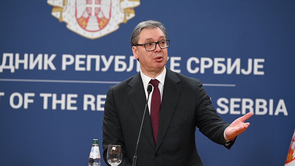 Prezydent Serbii Aleksandar Vučić 