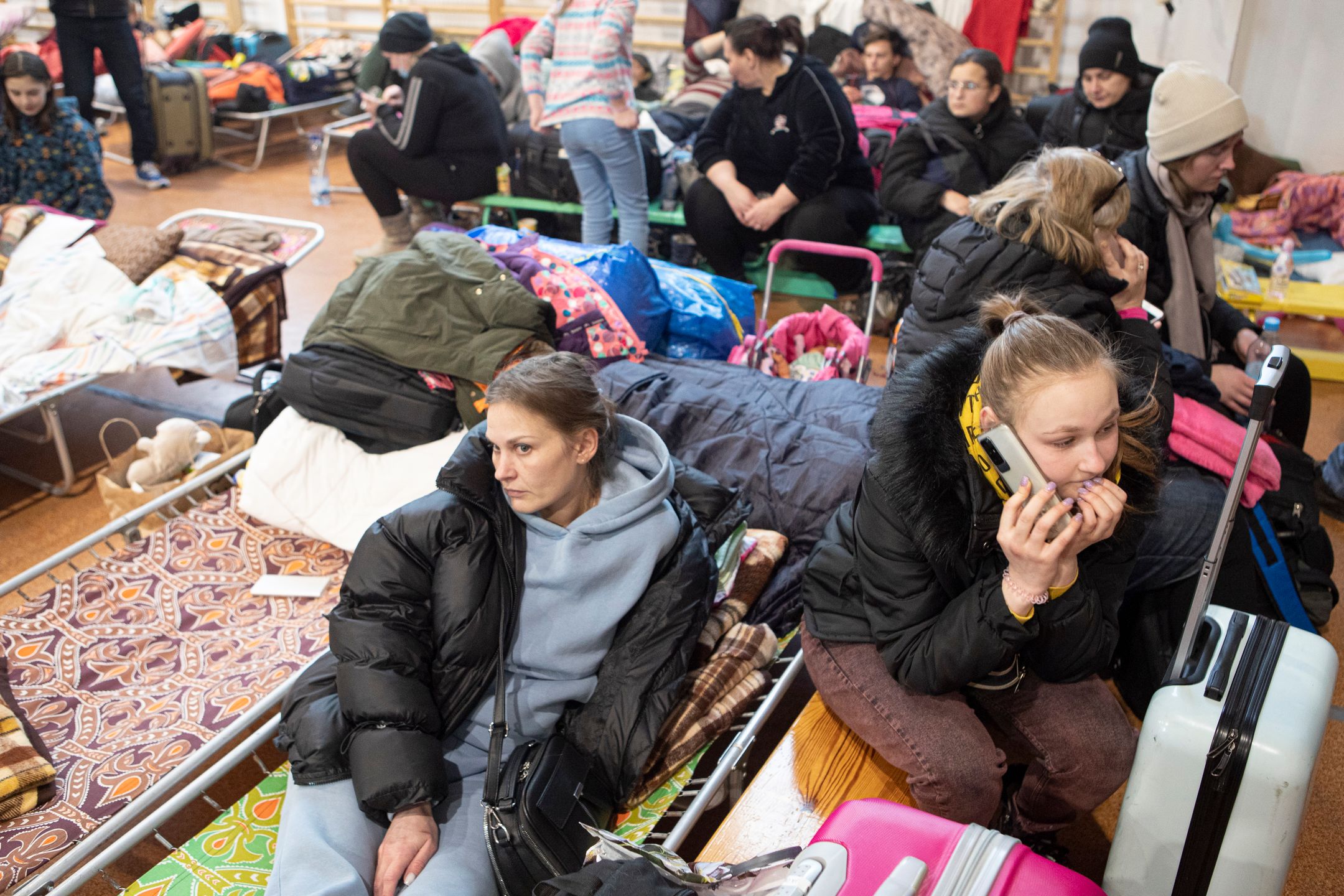 Wojna na Ukrainie: Szkoła stała się ośrodkiem dla uchodźców. Uczmy się pomagać 5