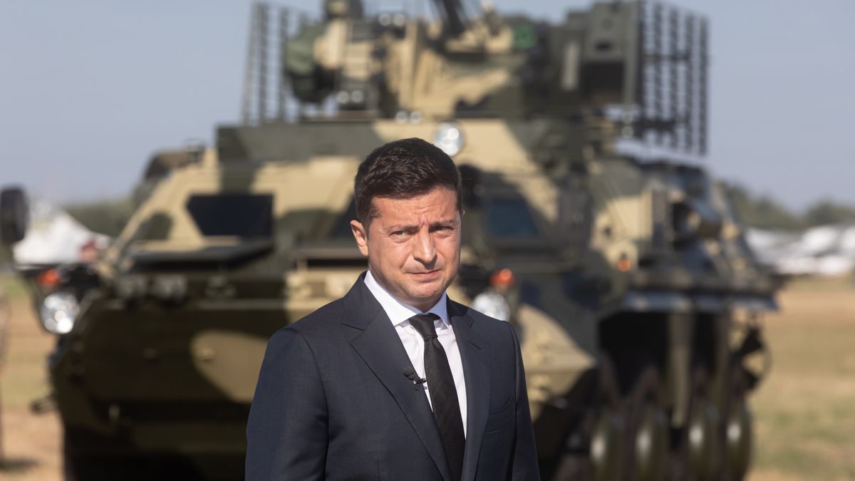 Eksport ropy to jeden z fundamentów rosyjskiej agresji - mówił prezydent Ukrainy Wołodymyr Zełenski