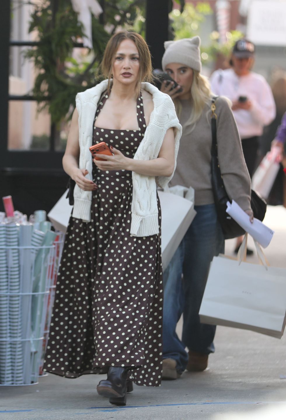 Jennifer Lopez na zakupach