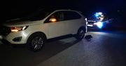 Potrącenie pieszego w Łempinie. Lądował LPR