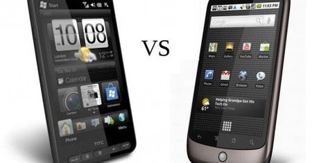 HTC HD2 vs Google Nexus One - wideoporównanie