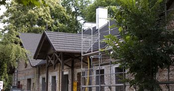 Kraków: "Modrzejówka" pięknieje w oczach. Są pomysły, co zrobić w odremontowanej willi słynnej aktorki