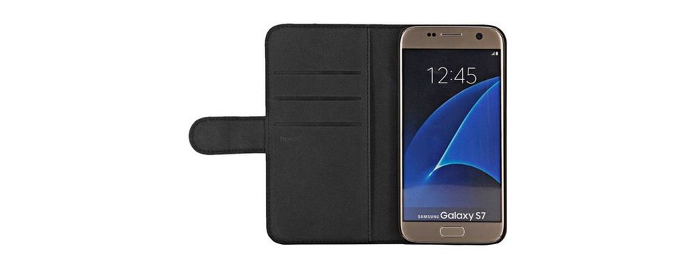 Etui firmy Holdit do Samsunga Galaxy S7 to zarazem portfel z przegrodami i kieszonką