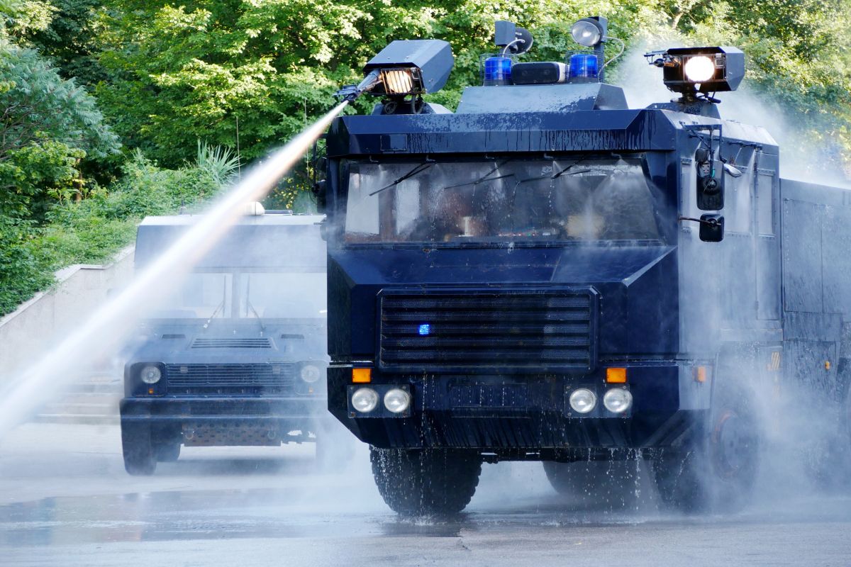 Wypadek podczas ćwiczeń policji pod Rzeszowem
