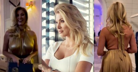 Karolina Pajączkowska chwali się złotą kreacją i reaguje na obraźliwy komentarz