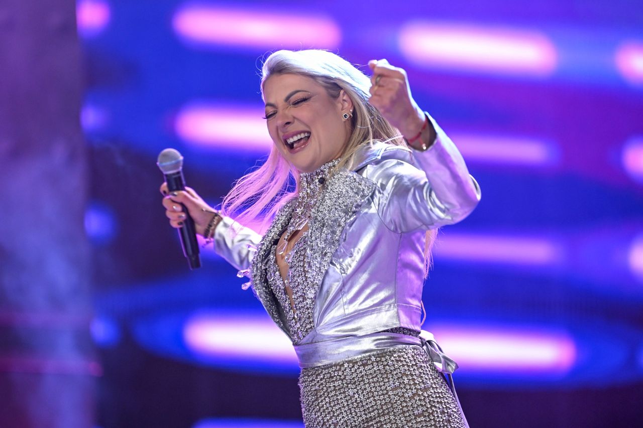 Magdalena Narożna na sylwestrze 