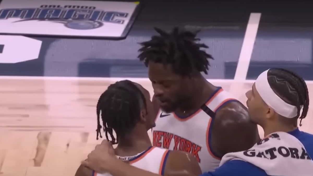 Agresywne zachowanie koszykarza w NBA