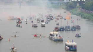 Warszawa: Obchody 81. rocznicy wybuchu Powstania Warszawskiego na Wiśle