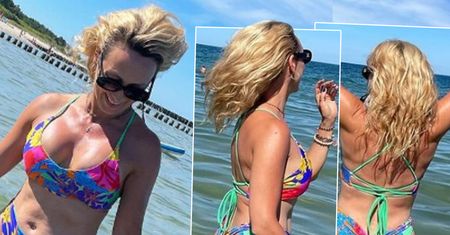 Anna Kalczyńska pokazała całą serię zdjęć w bikini bez retuszu. "Prawdziwe ciało bez filtrów". Internauci nie kryją zachwytu