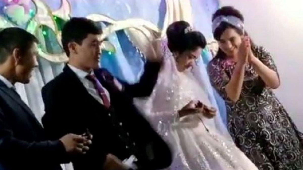 Pan młody zrobił coś okropnego na własnym weselu 